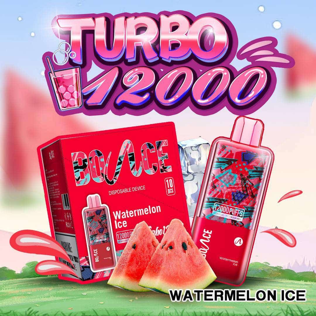 Turbo 12000 Hơi Dưa Hấu Lạnh (50mg) – Pod 1 Lần