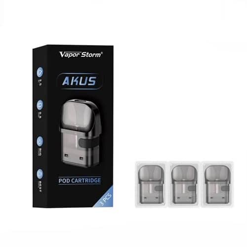 Vapor Storm Akus Cartridge 0.8 ohm 3 pcs/pack (close pod)