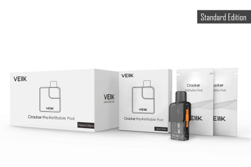 Veiik Cracker Pro Cartridge 1.2 ohm 2pcs/pack (close pod)