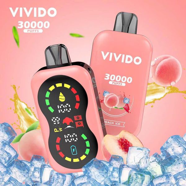 Vivido 30000 Hơi Đào Lạnh (50mg) – Pod 1 Lần