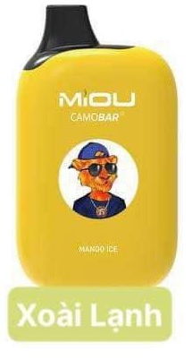 MiOU V4 11000 Hơi Hương Vị Xoài Lạnh (50mg) – Pod 1 Lần