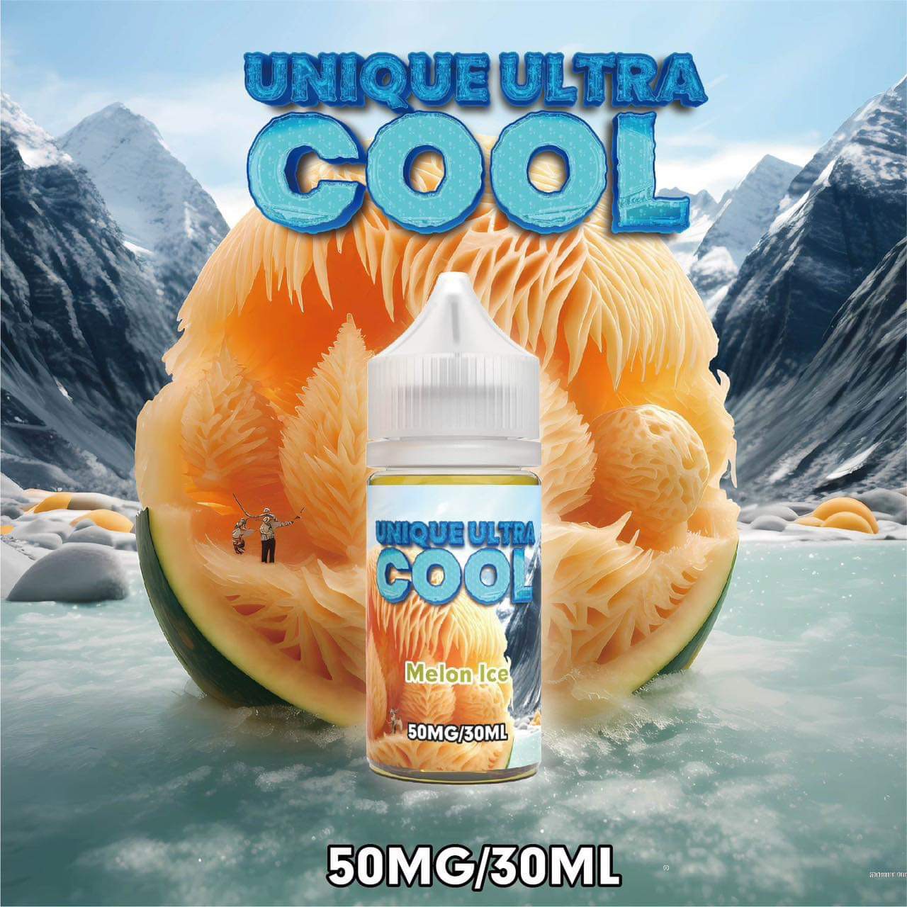 Unique Ultra Cool Dưa Gang Lạnh Saltnic (30ml / 50mg)