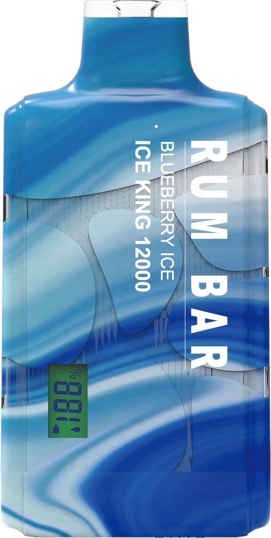 Rum Bar 12000 Hơi - Việt Quất Lạnh (50mg) – Pod 1 Lần