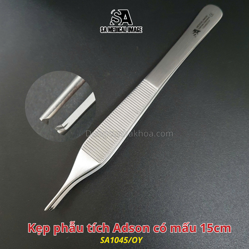 Kẹp phẫu tích adson 15cm có mấu