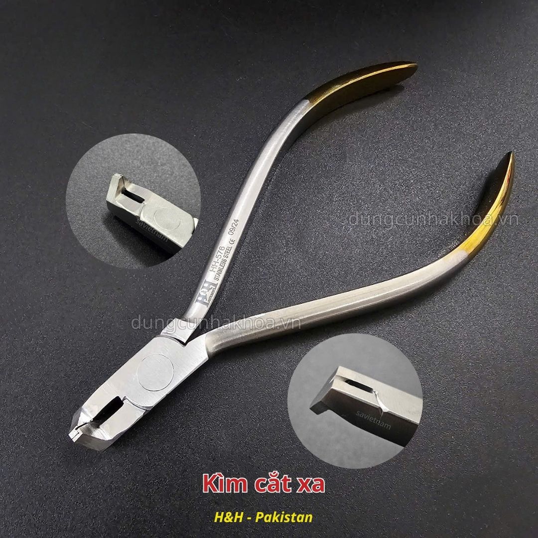 Kìm cắt xa cán vàng Parkistan