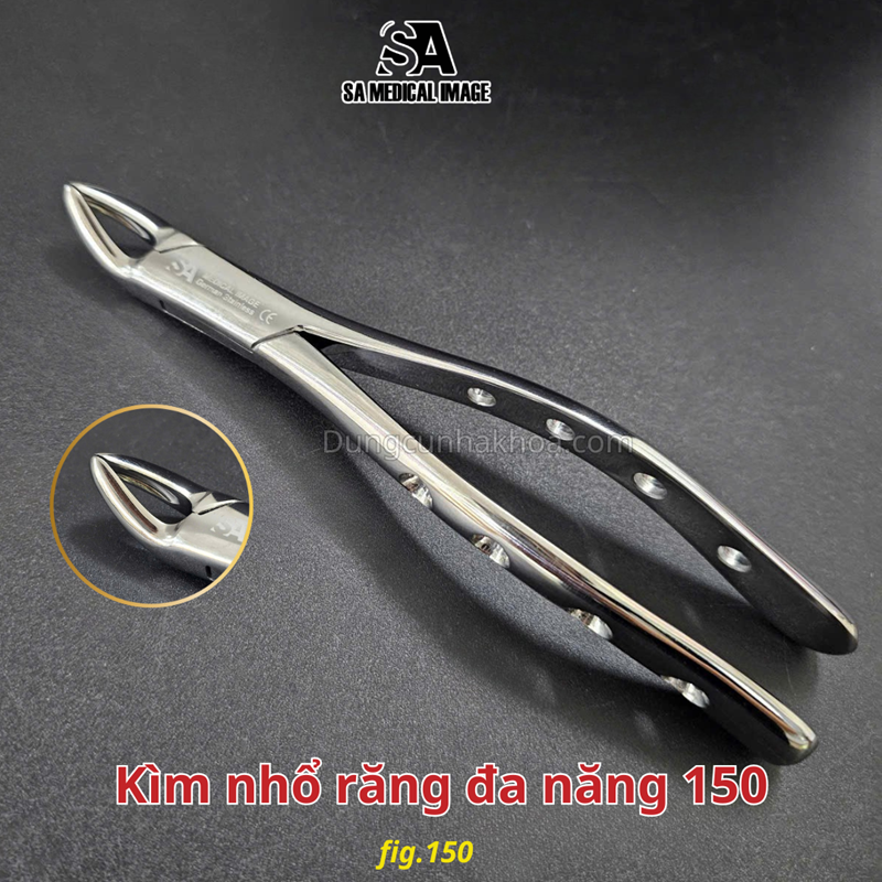 Kìm nhổ răng đa năng hàm trên 150
