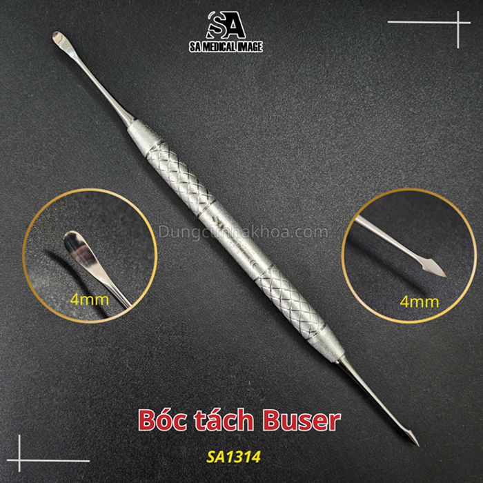 dụng cụ bóc tách lợi, dụng cụ bóc tách buser