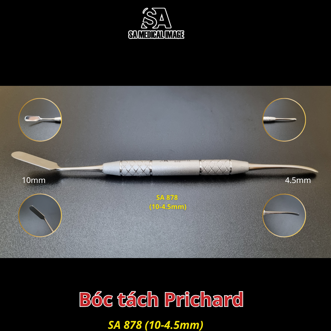 dụng cụ bóc tách nha khoa, bóc tách lợi Prichard