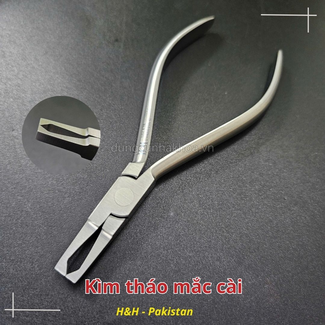 Kìm tháo mắc cài đầu thẳng