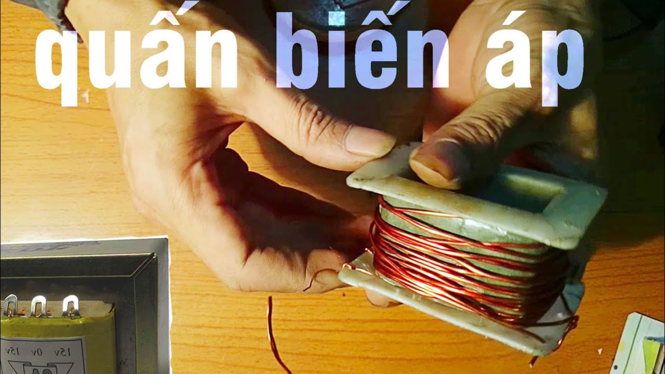 Tiết lộ cách làm khuôn quấn dây máy biến áp siêu nhanh, cực chuẩn