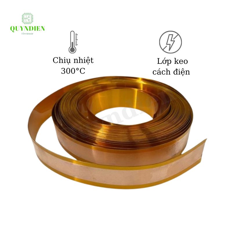 Tiết Kiệm Thời Gian & Công Sức – Đồng Lá Bọc Keo Quấn Biến Áp Dễ Dàng, Hiệu Suất Cao!