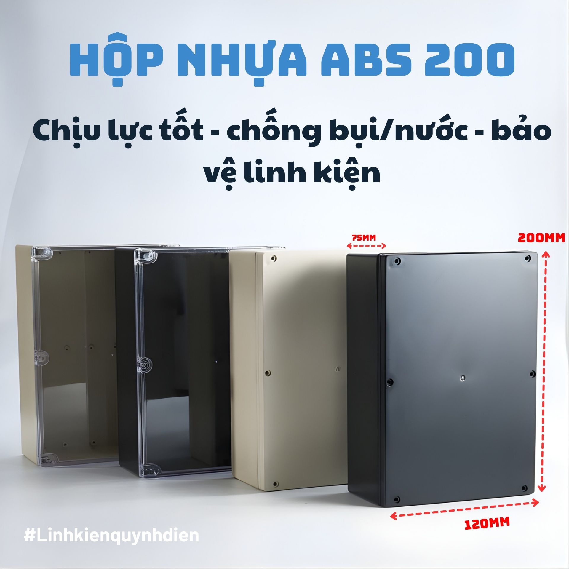 Vì Sao Thợ Điện Tử Luôn Chọn Hộp Nhựa ABS Thay Vì Hộp Kim Loại?