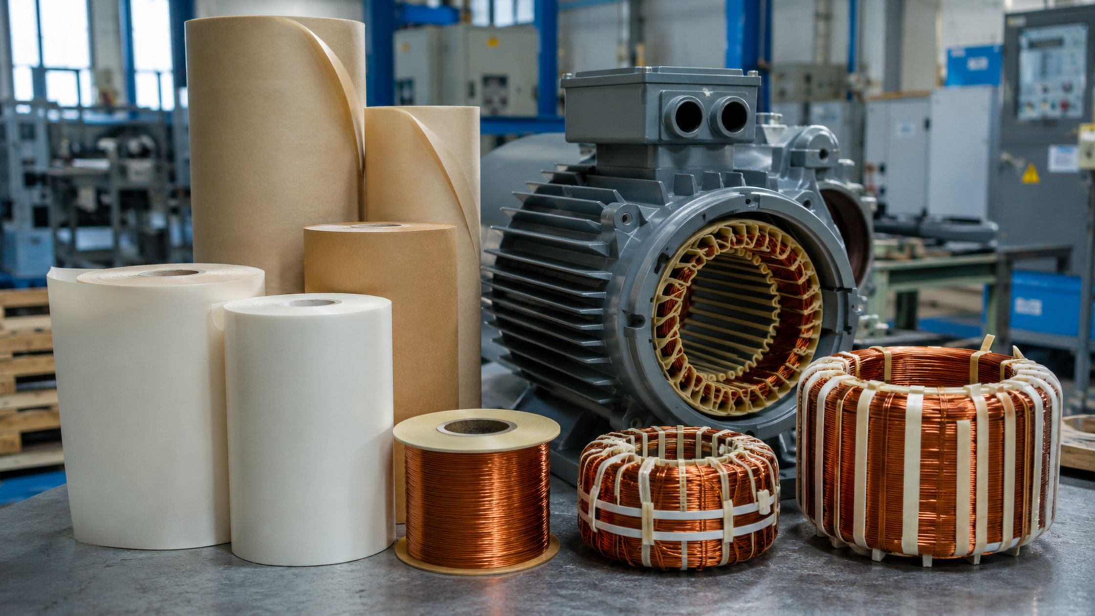 Giấy Cách Điện Là Gì? Cách Chọn Đúng Vật Liệu Cho Motor, Biến Áp Và Thiết Bị Điện