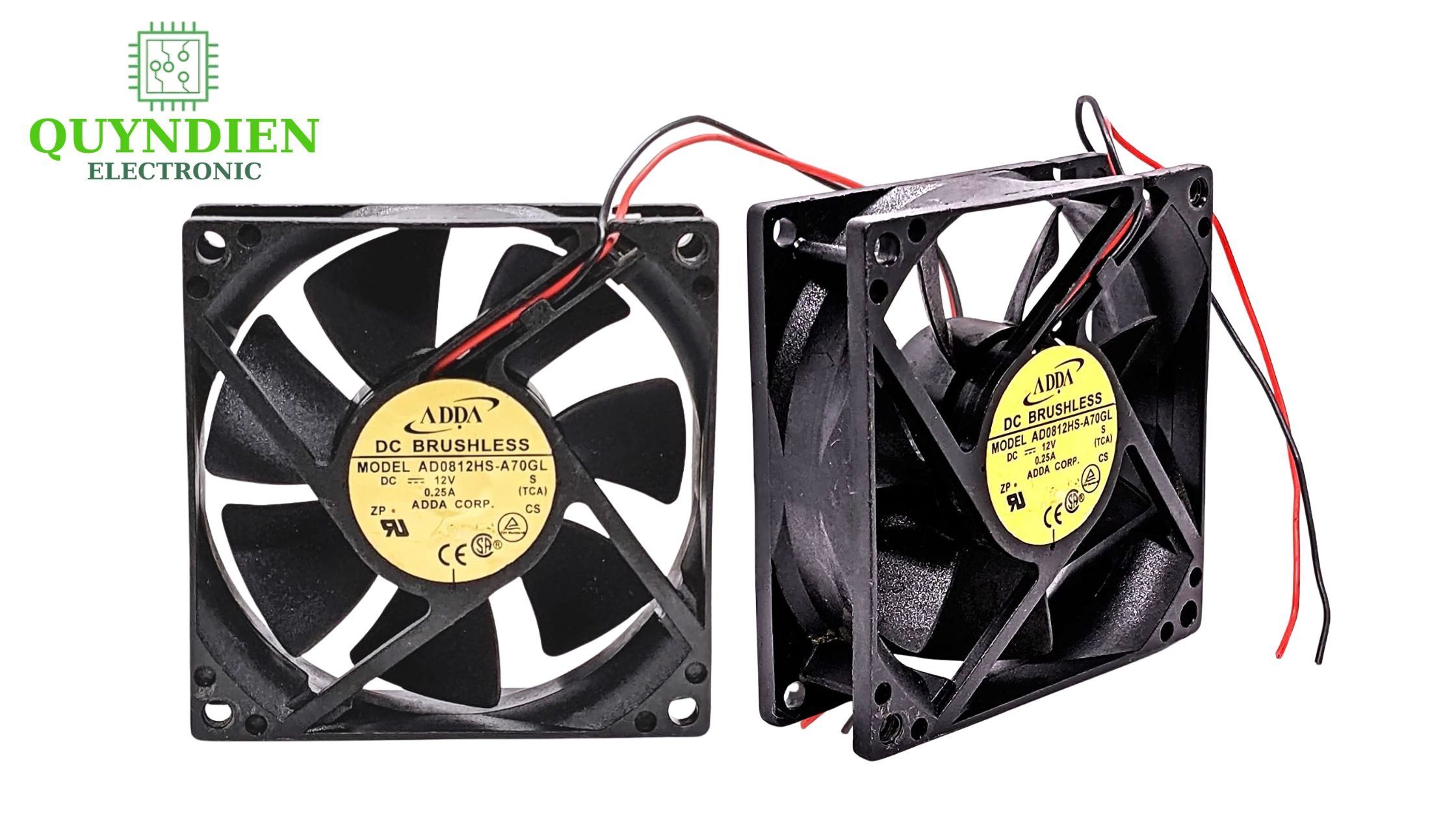 Quạt Tản Nhiệt 12V Brushless Lắp Nguồn Tổ Ong, Ampli, Bo Mạch Chuẩn, Hiệu Suất Cao!