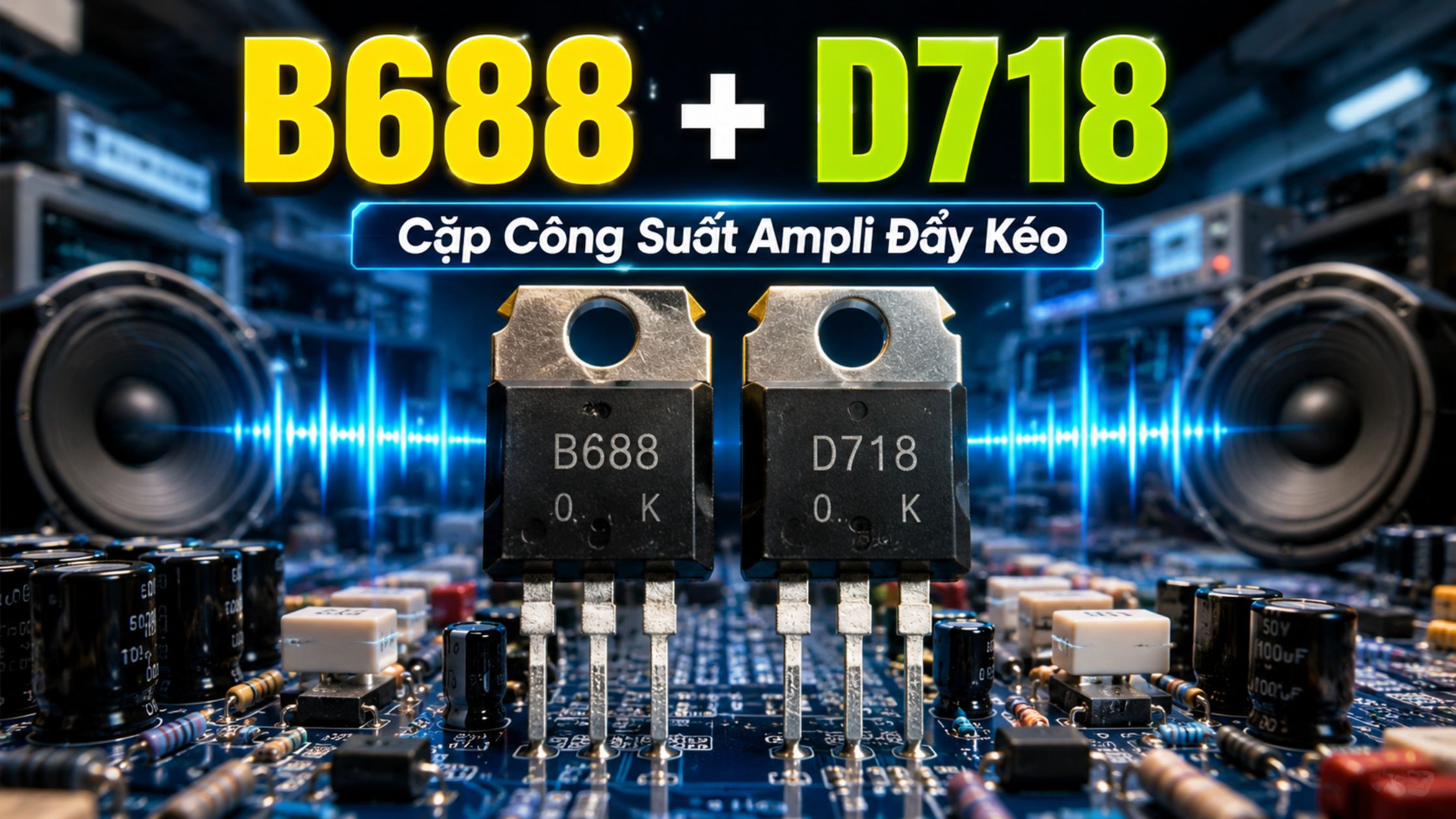B688 Và D718 - Cặp Đôi Hoàn Hảo Trong Mạch Đẩy Kéo?