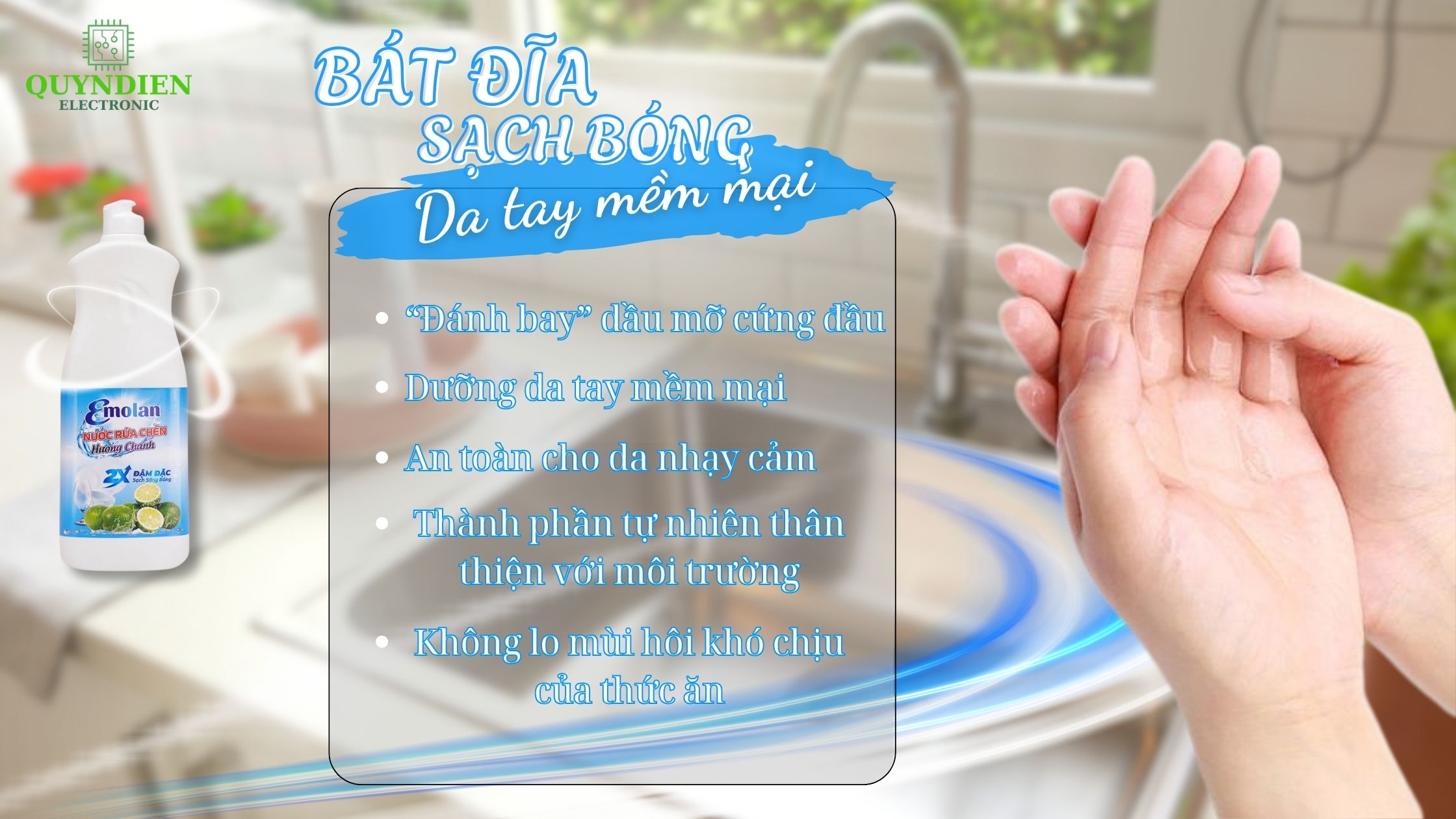 Rửa sạch không khô da – chuẩn chăm sóc như spa tại nhà.