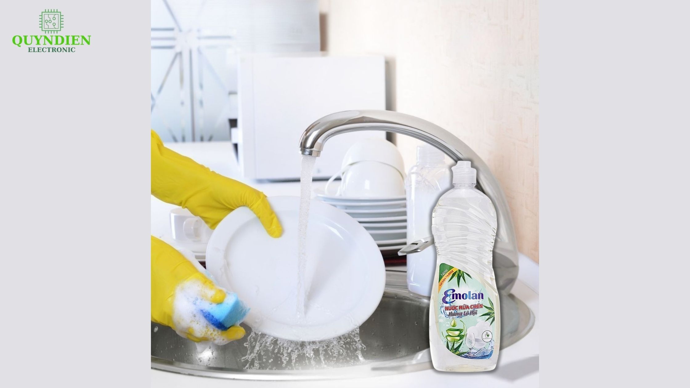 Chỉ nên dùng nước rửa chén khi cần làm sạch chén dĩa