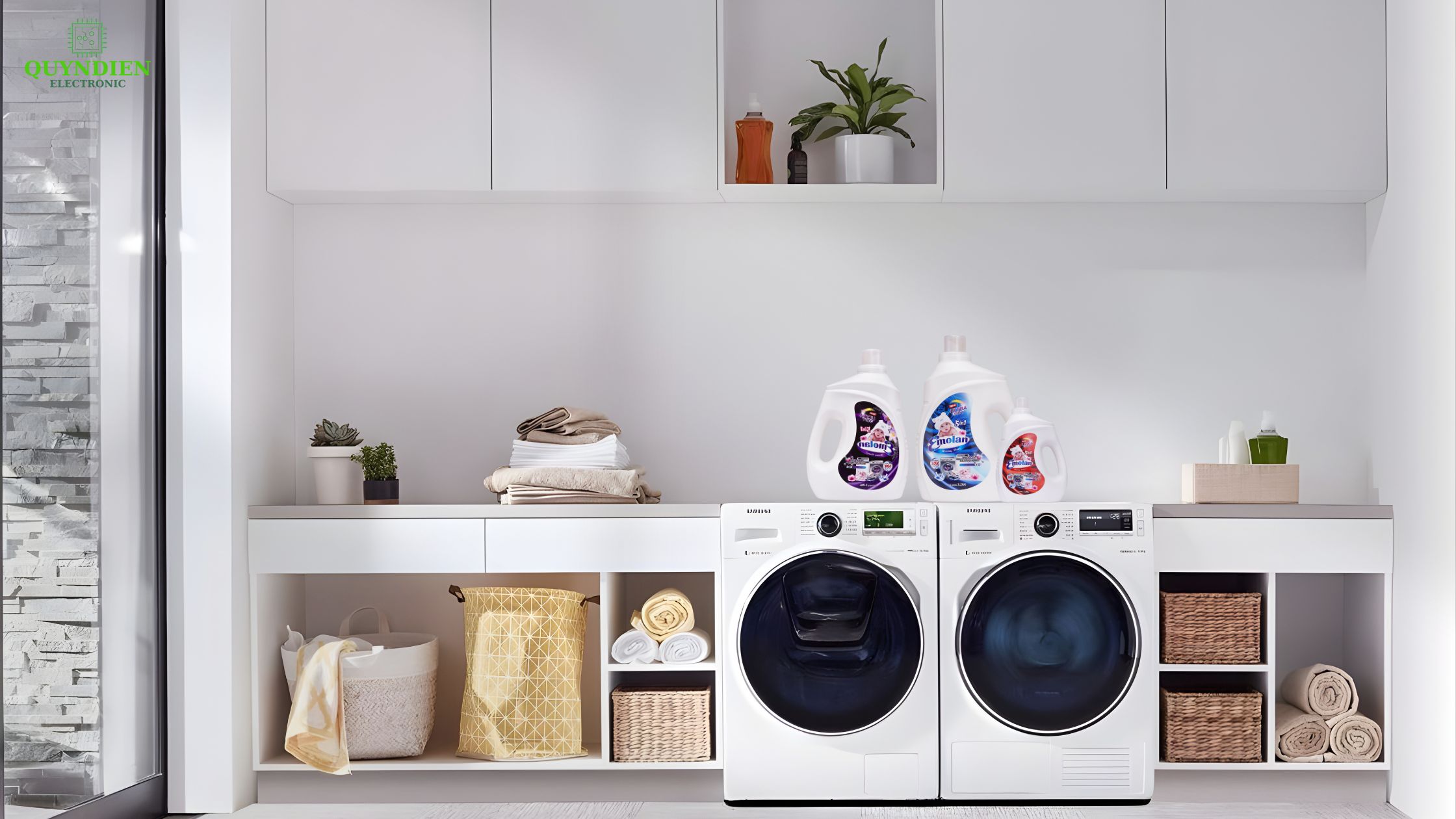 Góc giặt là sạch sẽ – tinh tươm như chính cảm xúc mỗi sáng!