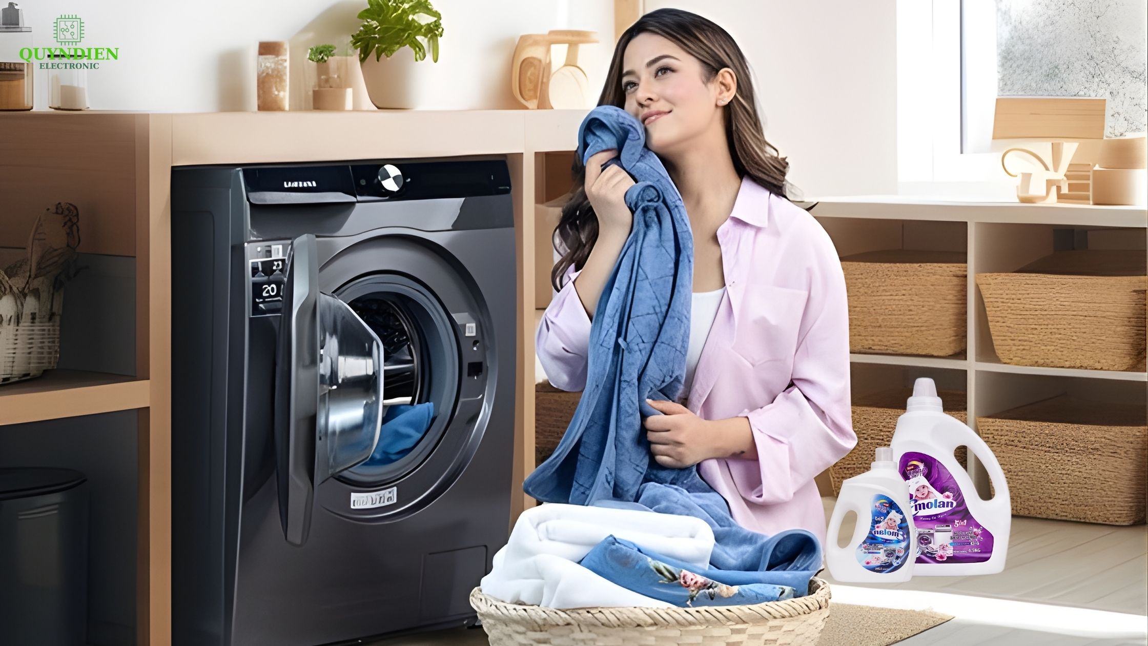 Cảm giác ôm chiếc áo vừa giặt thơm mềm – ai mà không thích?