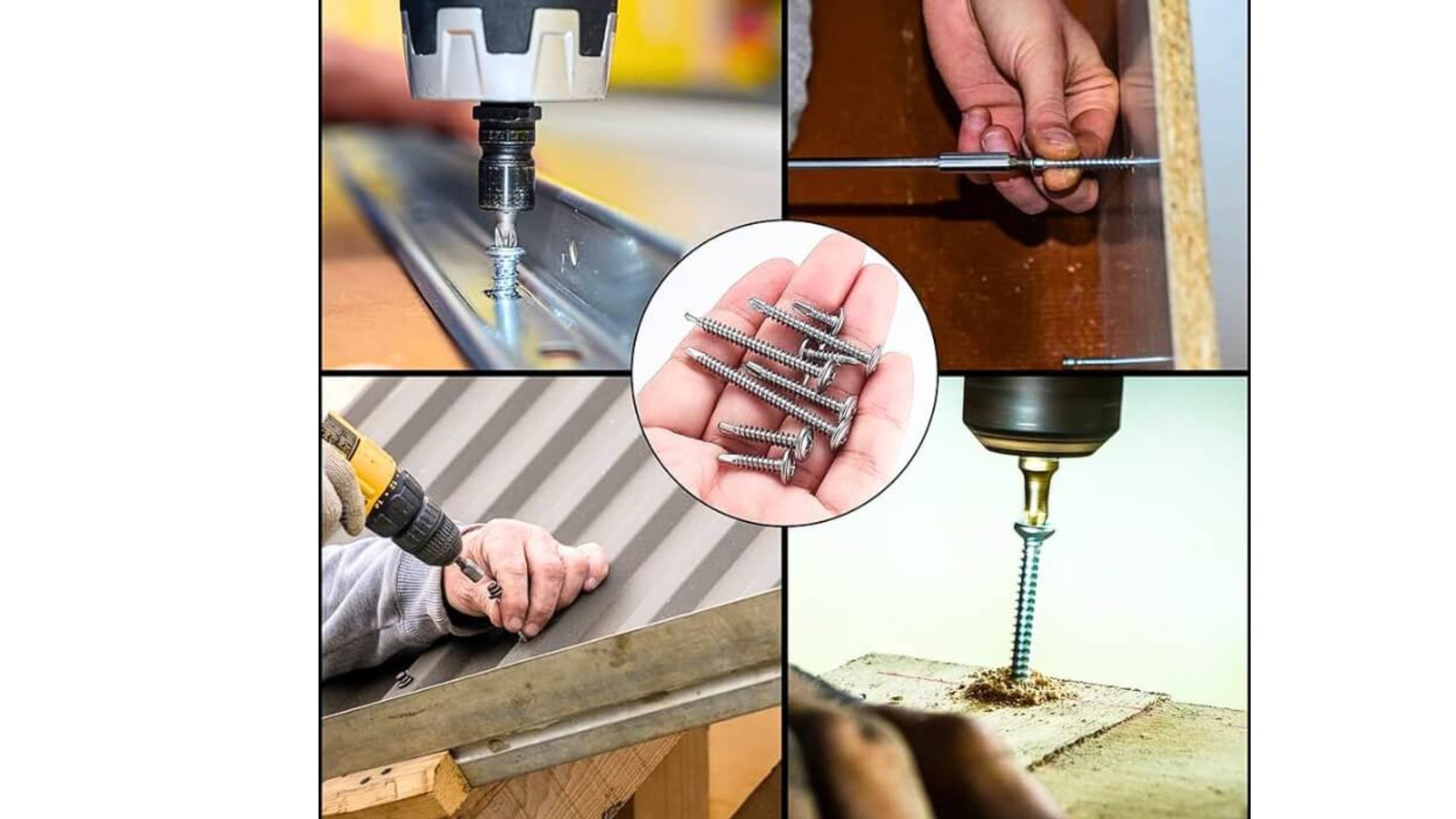 Hình minh họa các ứng dụng của buloong và ốc vít trong thực tế