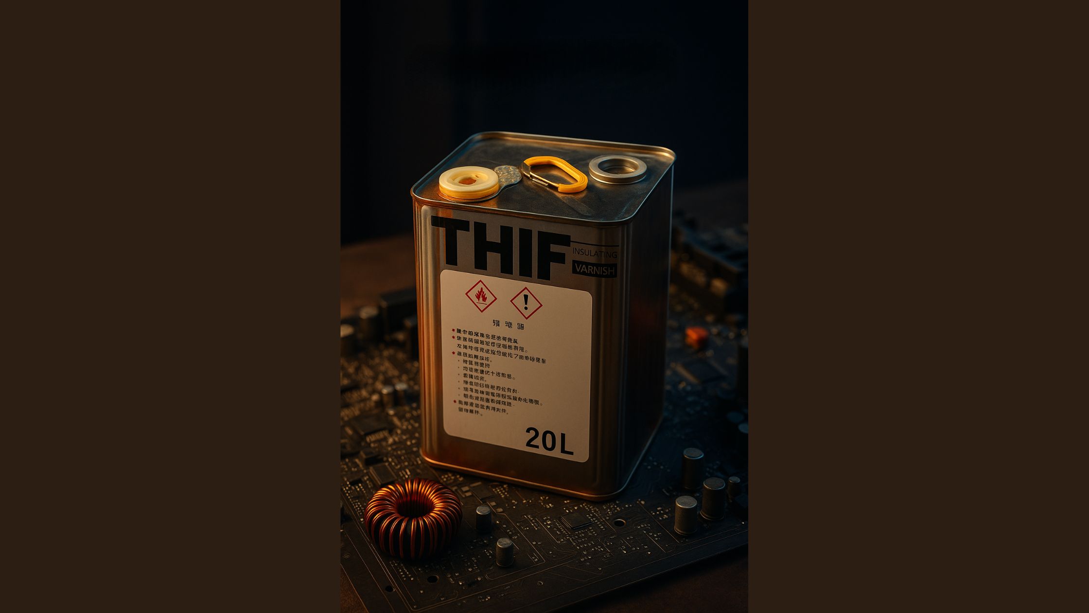 Vecni nâu THIFE Đài Loan – khô nhanh, bám dây tốt, phù hợp thợ sửa motor & DIY.
