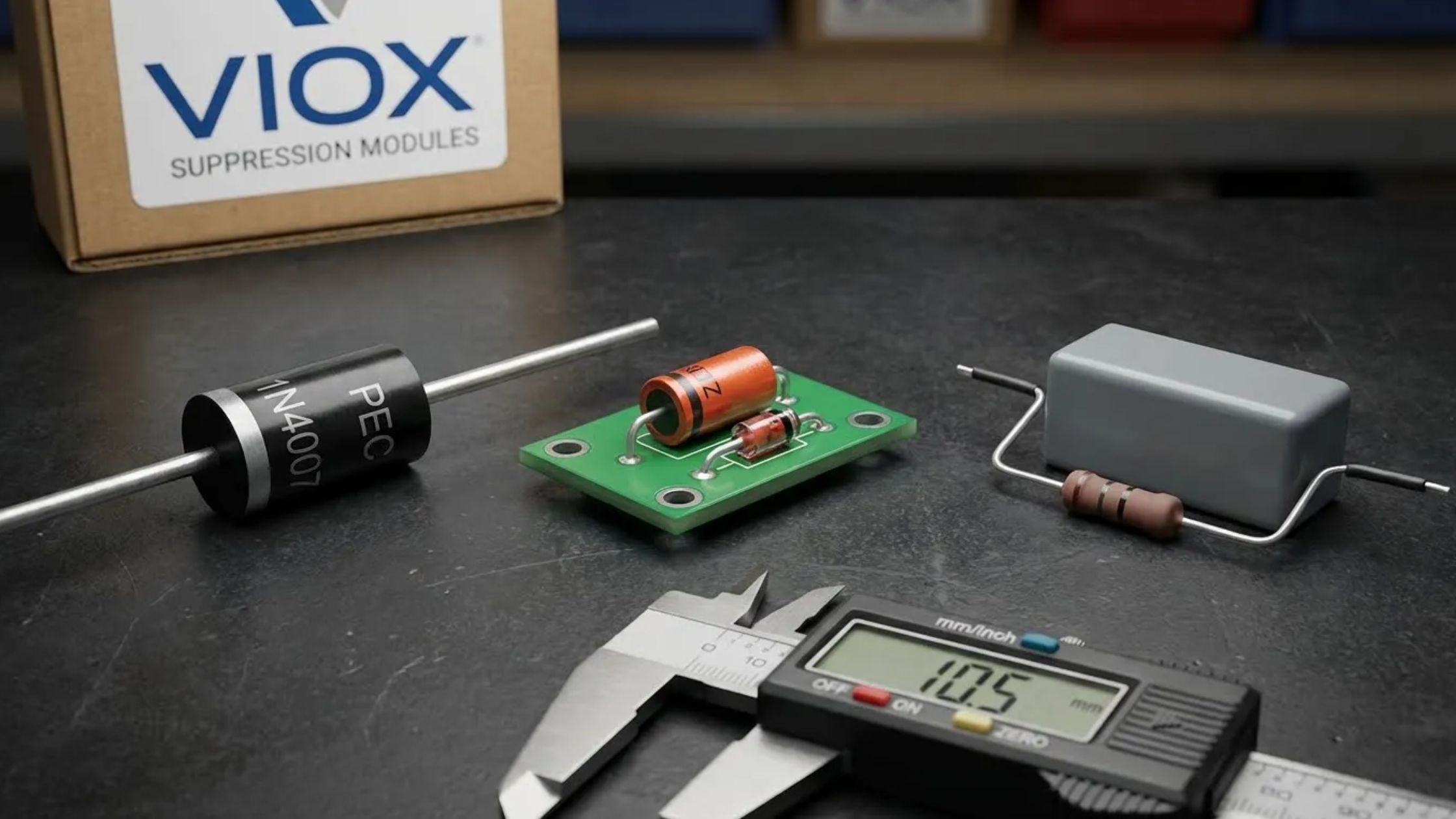 Quy trình đối chiếu kích thước chân cắm và đọc datasheet để tránh rủi ro gắn nhầm diode