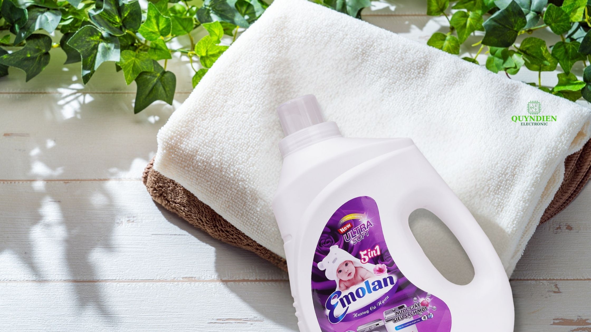 Giặt máy hay giặt tay, Emolan đều lưu hương dịu nhẹ