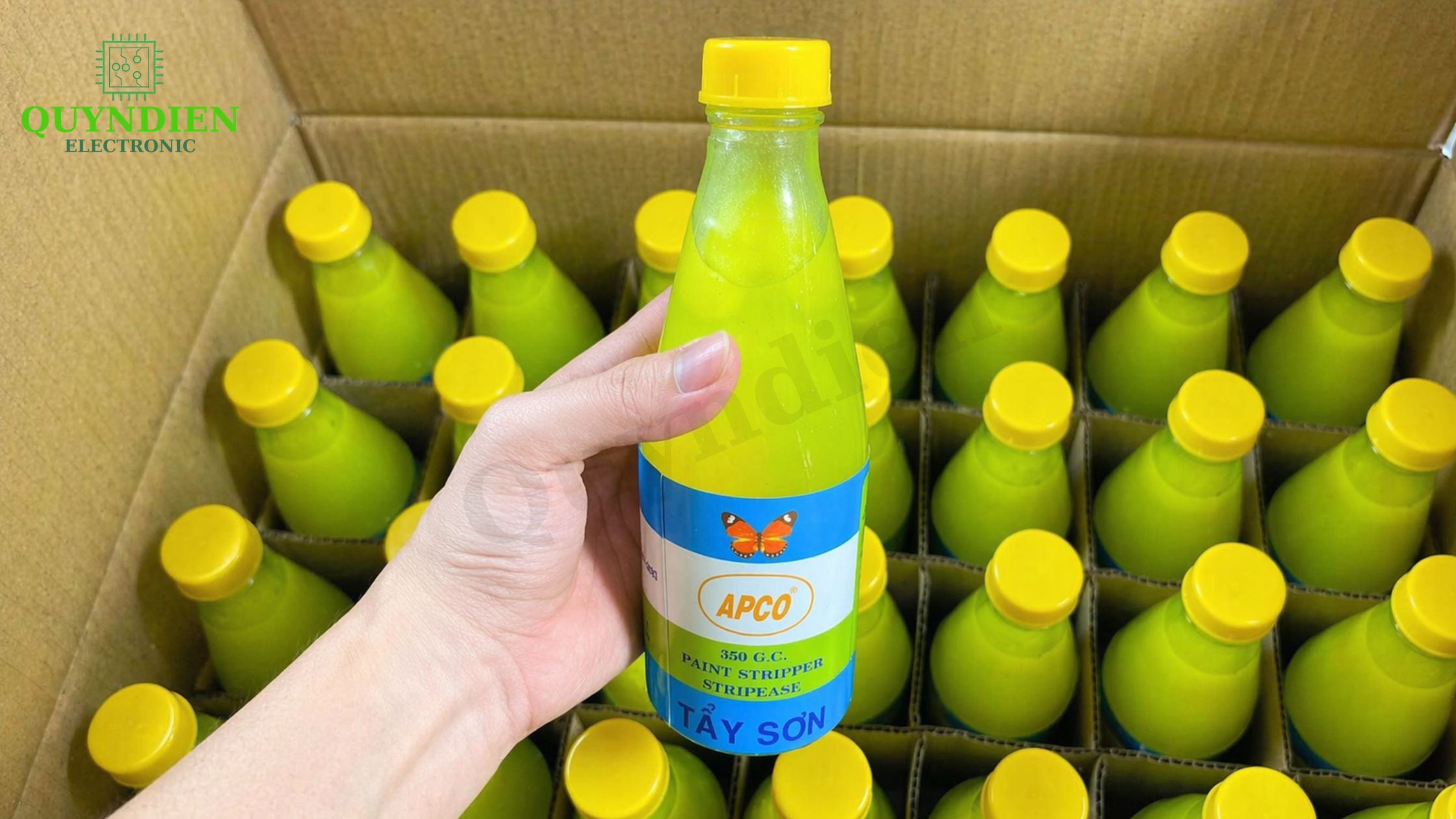 Hình ảnh minh hoa nước tẩy sơn (2)