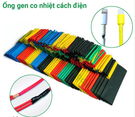 Ứng dụng ống gen cách điện co nhiệt