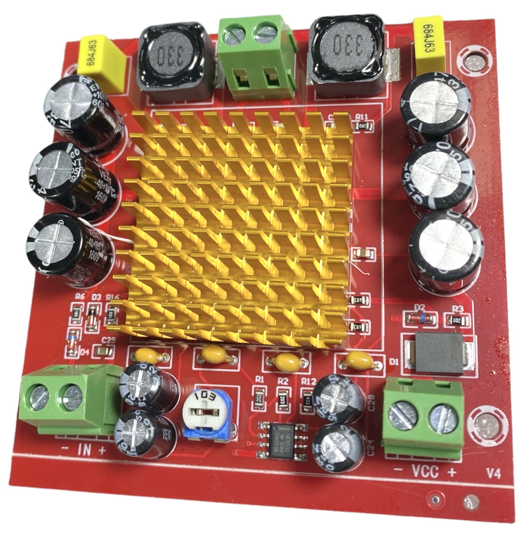 Mạch khuếch đại công suất TPA3116D2 Mono Công suất 150W Class D Sử dụng nguồn 12-24VDC