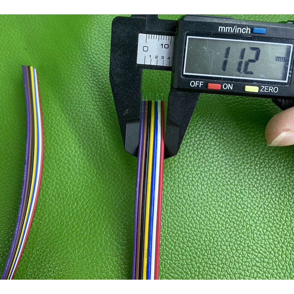 Dây Bẹ Nhiều Màu 7 sợi ( 1 mét ) 22AWG 300V