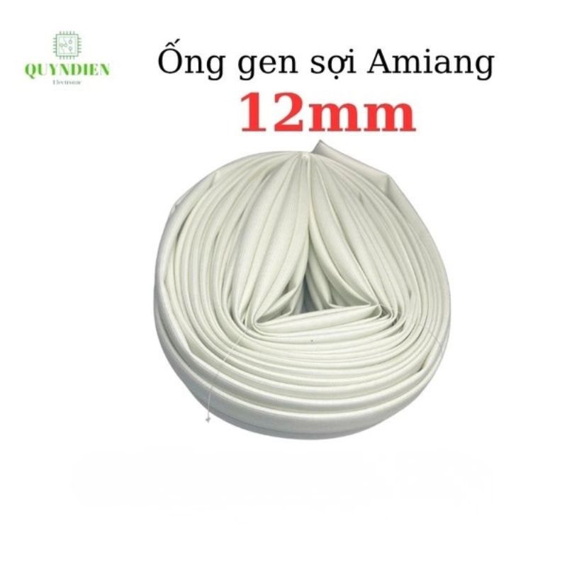 Ống Gen Amiang Sợi Thuỷ Tinh Size 12mm - Cuộn 50 Mét