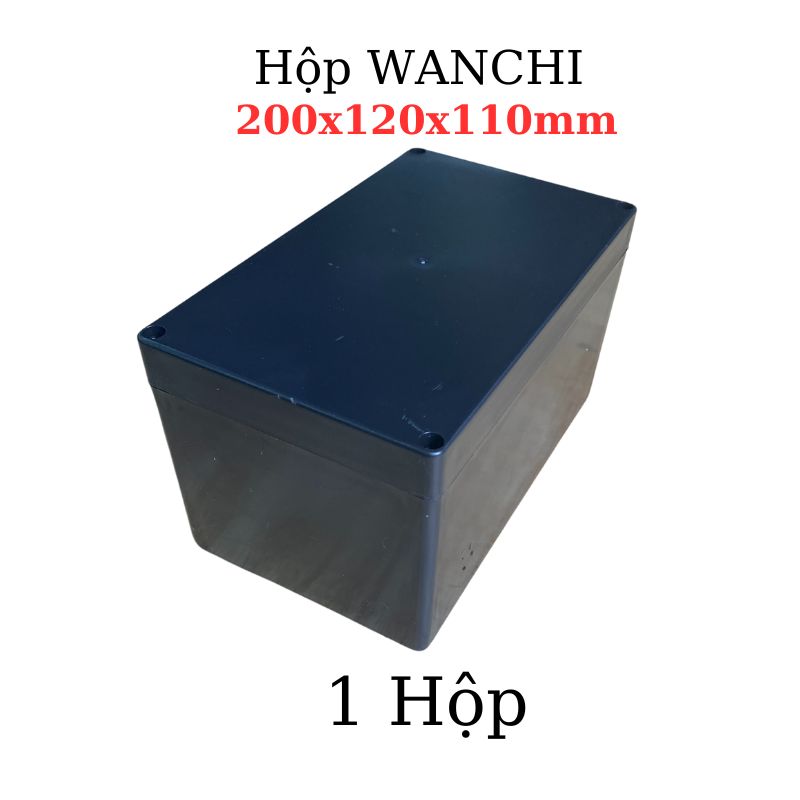 Hộp Nhựa ABS WANCHI 200x120x110mm Đen Đục