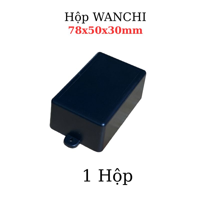 Hộp Nhựa ABS WANCHI 78x50x30mm Màu Đen