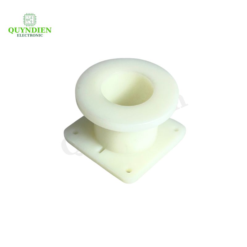 Lõi Khuôn Nhựa Vuông Tròn 30mm Màu Trắng Sữa