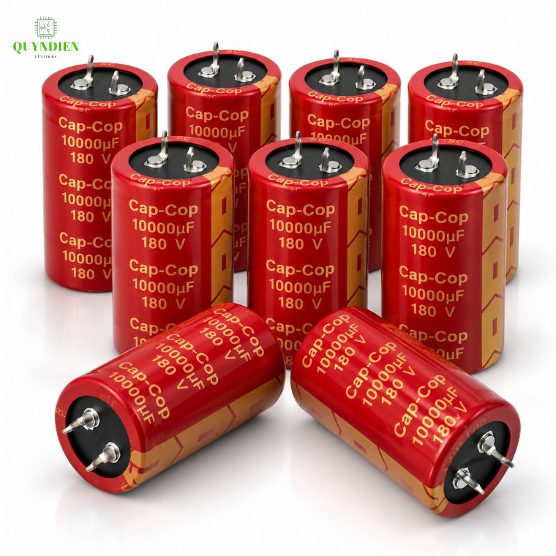 Tụ Hóa Lọc Nguồn CapTop 180V 1000uF 30x50mm