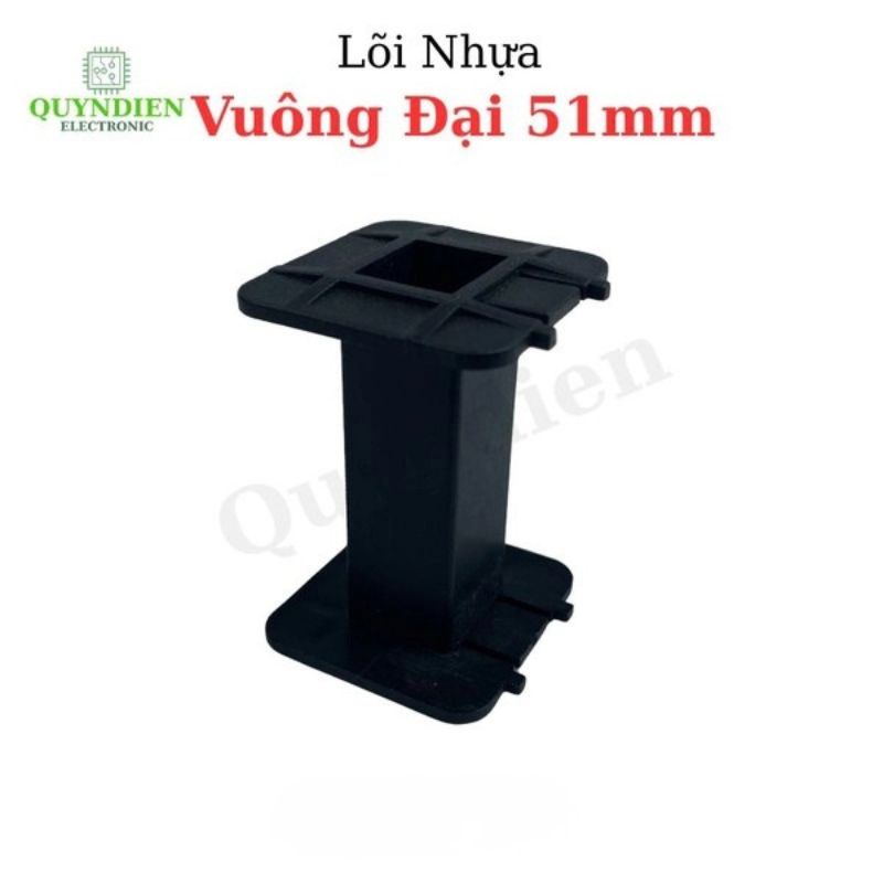 Lõi Khuôn Nhựa Vuông Dài Đại 51mm Màu Đen