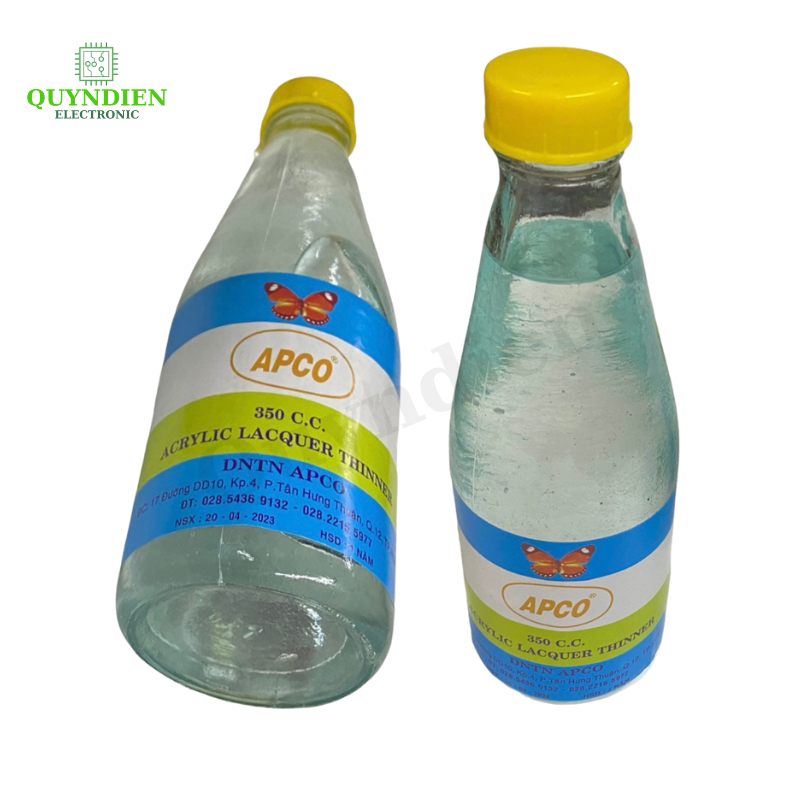 Nước rửa mạch main điện tử 350ml Axeton-Thùng 24 Chai