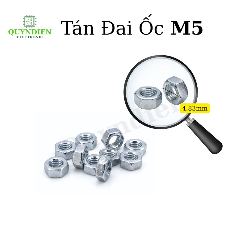 Đai Ốc - Tán Đai Ốc M5