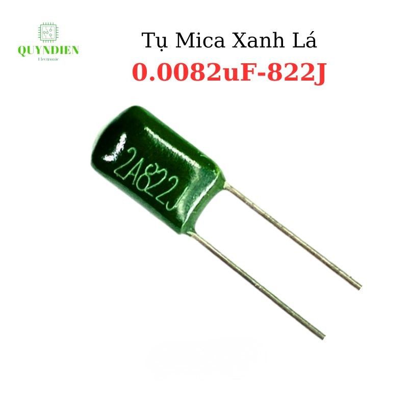 Tụ Mica 100V Nhiều Dòng Màu Xanh Lá