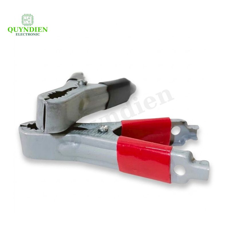 Kẹp Ắc Quy Chì 30A Có Bao Đỏ Đen (Túi 10 Cặp)