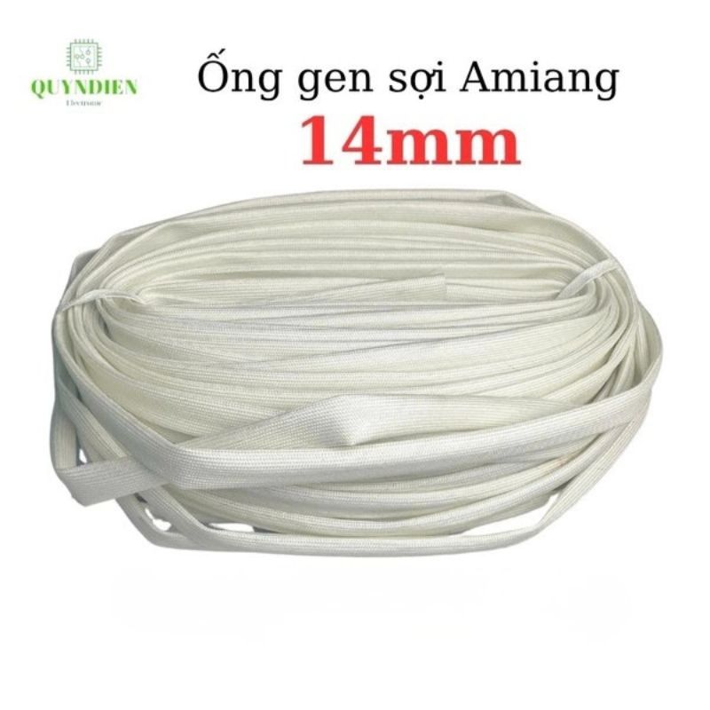 Ống Gen Amiang Sợi Thuỷ Tinh Size 14mm - Cuộn 50 Mét
