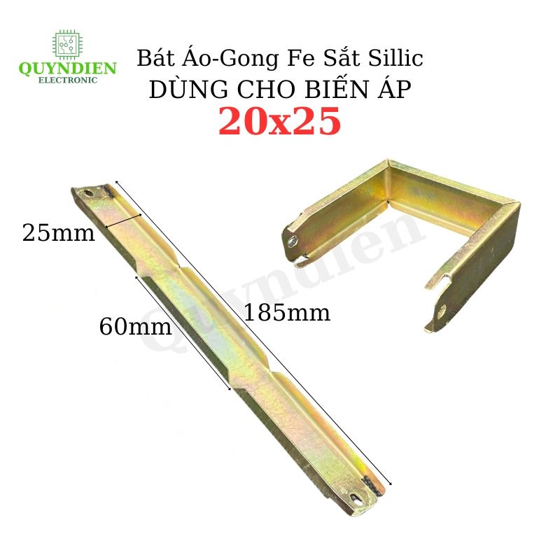 Bát Áo Gong Fe Sắt Silic 20mm Dài Khuôn 25mm