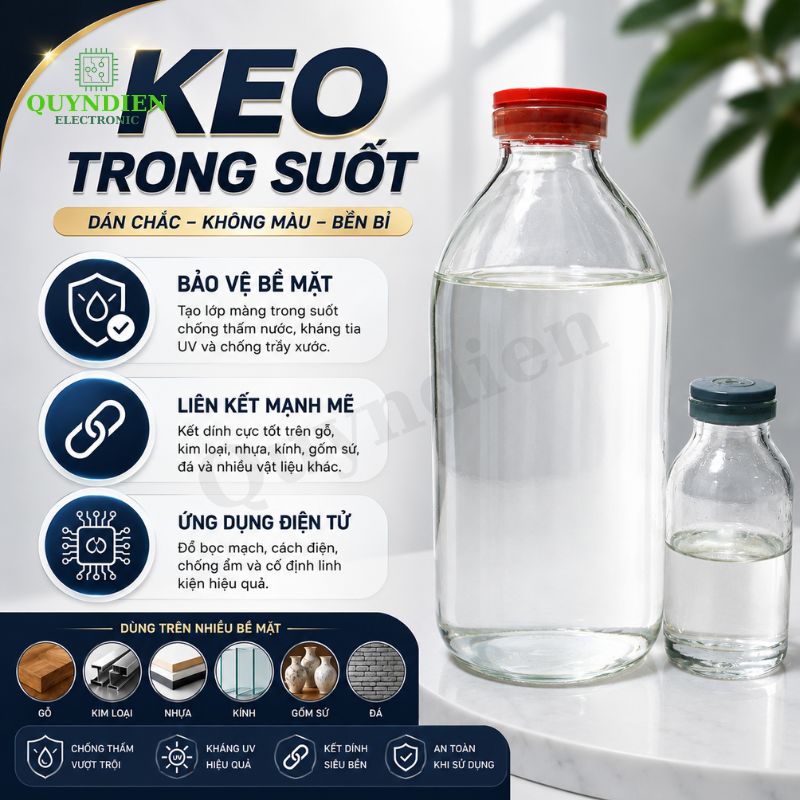 Keo AB Epoxy 2 Thành Phần