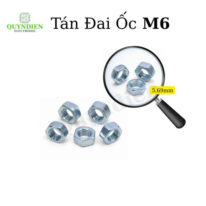 Đai Ốc - Tán Đai Ốc M6