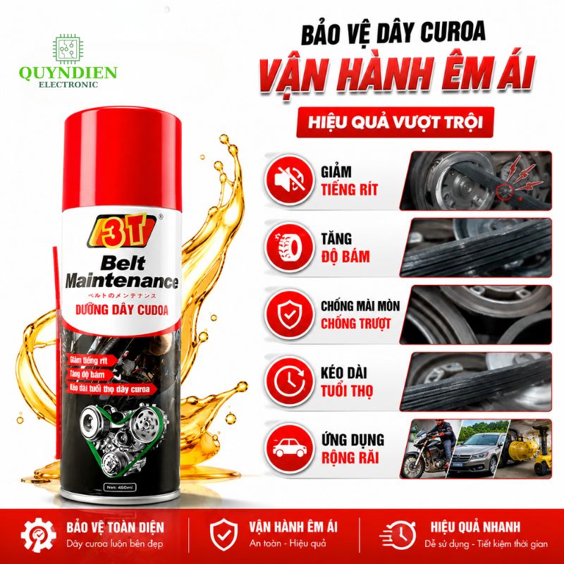 Chai Xịt Dưỡng Dây Curo 3T - Thùng 12 Chai