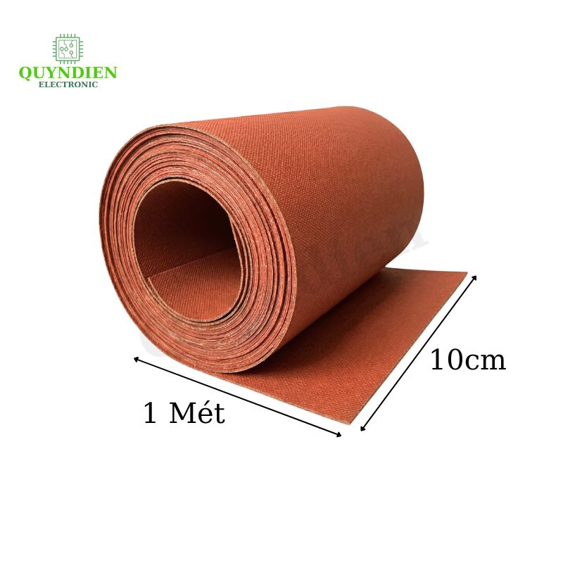 Giấy Cách Điện Làm Khuôn Biến Áp Dày 1mm Màu Đỏ