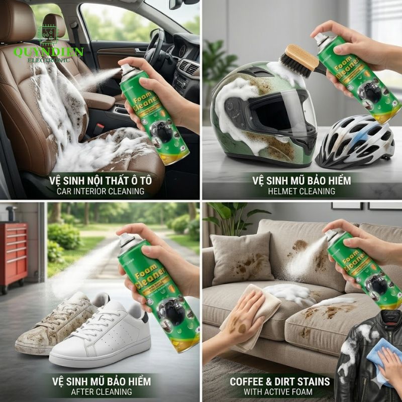 Bọt Tuyết Vệ Sinh Đa Năng FOAMCLEANER 3T