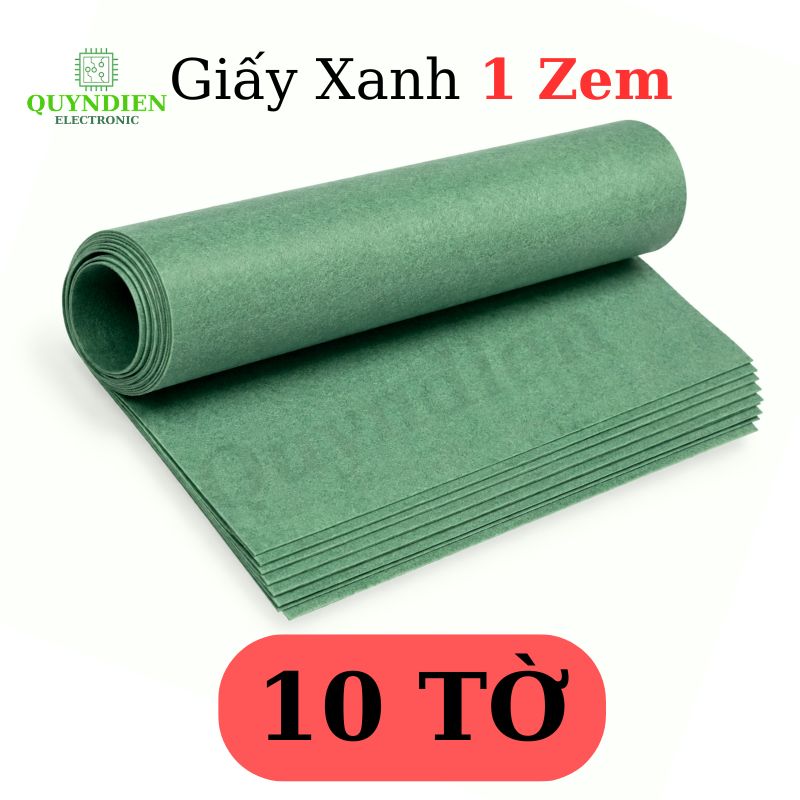 Giấy Xanh Cách Điện Dày 0.1mm