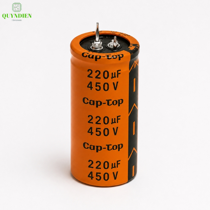 Tụ Lọc Nguồn 220uF 450V DC